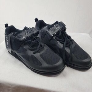 Core Unisex Adults Black Low Top Weightlifting Sneaker Shoes Size M10.5 W12